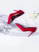 Bella Red High Heel Shoes